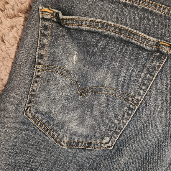 Levi's Classic Straight Blue Jeans 36×30 - Picture 5 of 8